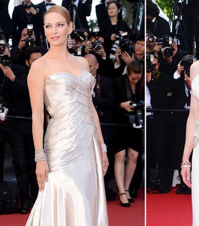 نجمات هوليوود يتألقن باجمل الفساتين في اليوم الأخير من مهرجان كان السينمائي 2013