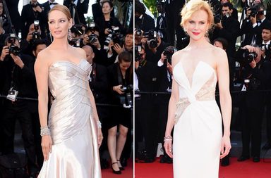 نجمات هوليوود يتألقن باجمل الفساتين في اليوم الأخير من مهرجان كان السينمائي 2013