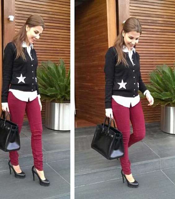 نانسي عجرم تختار ازيائها اليومية من ابرز الماركات