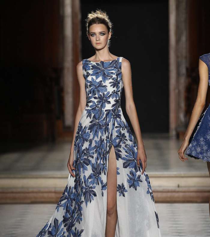 اجمل موديلات اخر موضه للفساتين الطويله