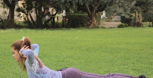 تمارين تقوية العمود الفقري 