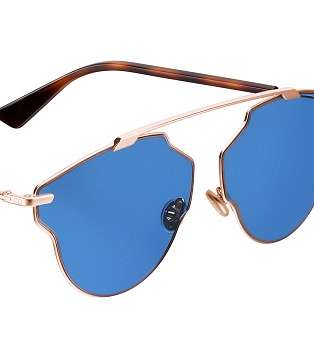 نظارات ديور الشمسية باللون الازرق من مجموعة SoReal pop
