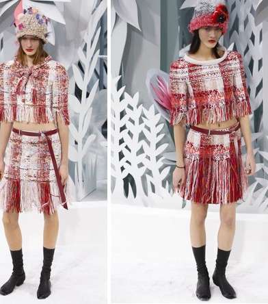 اليك ازياء CHANEL من مجموعة الازياء الراقية لصيف 2015