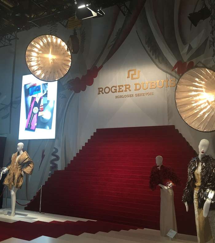 من اجواء حفل اطلاق ساعة Roger Dubuis الجديدة في معرض جنيف للساعات الفاخرة