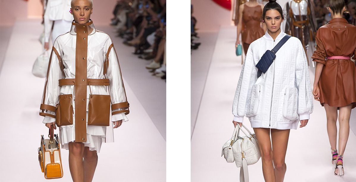 السترة بالجيوب الكبيرة وقماش الـ PVC او الفرو