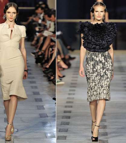 الأناقة عنوان مجموعة Zac Posen لربيع 2012