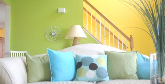 ألوان الجدران 