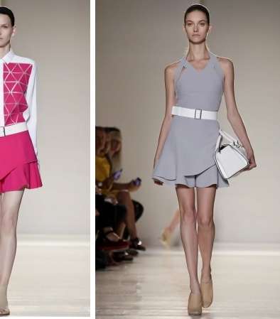 اجمل الفساتين لصيف 2014 من مجموعة فيكتوريا بيكهام