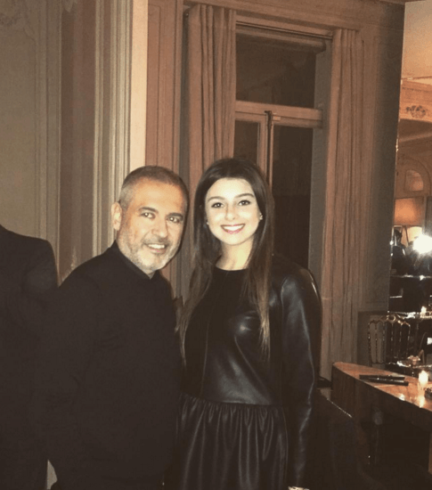 صور ماريتا الحلاني الى جانب إيلي صعب
