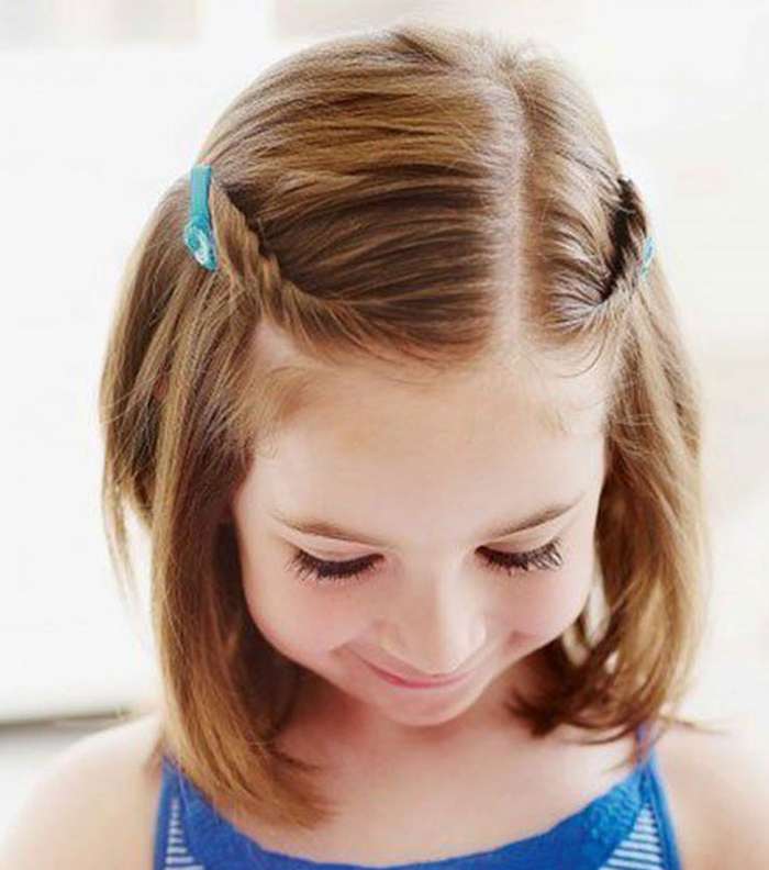 تسريحات شعر للاطفال سهلة للشعر القصير