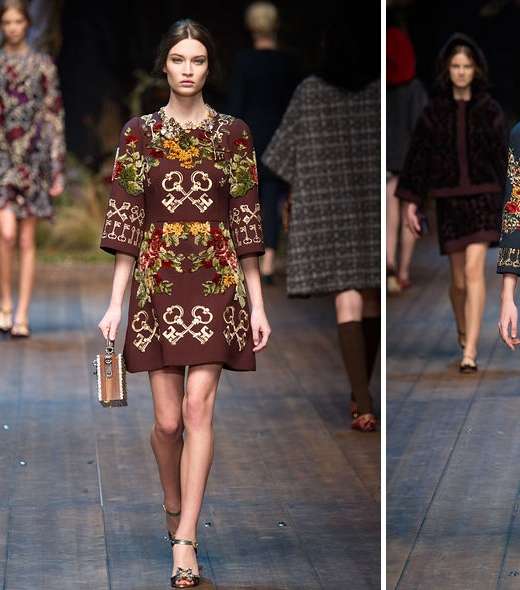 الفساتين الناعمة والمزينة بالتطريز