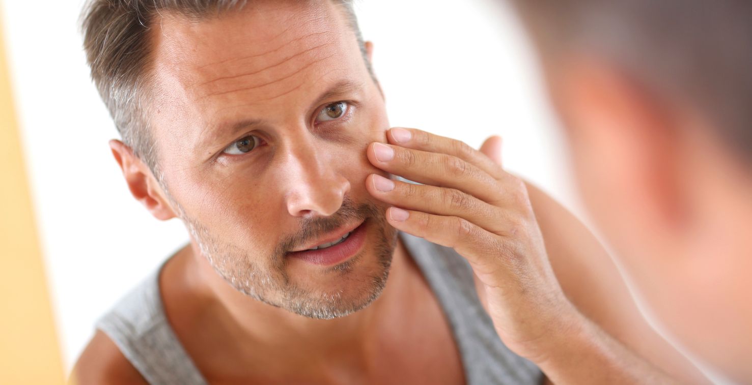 تجاعيد الوجه للشباب