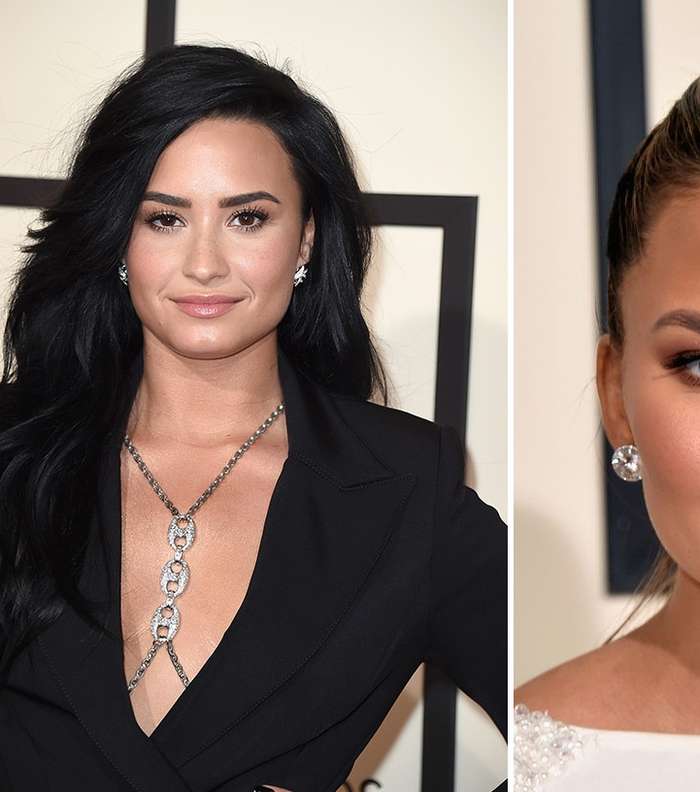 أنوثة صارخة مع ديمي ليفاتو وكريس تايغن