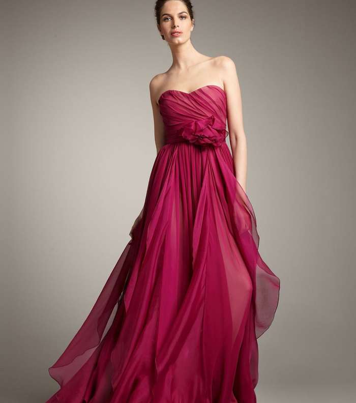 موديلات اروع فساتين ناعمه طويله انستقرام