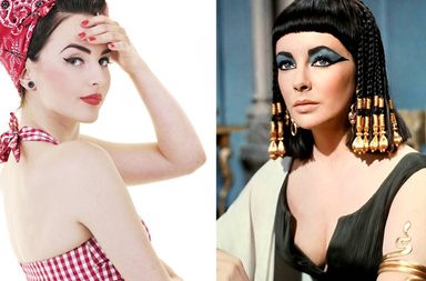 صور مكياج عيون القطة عبر التاريخ | صور مكياج عيون الفنانات