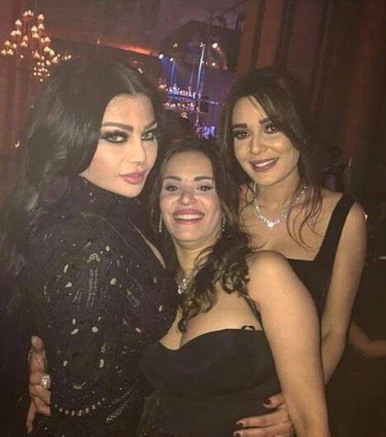 سيرين عبد النور وهيفا وهبي في الحفل