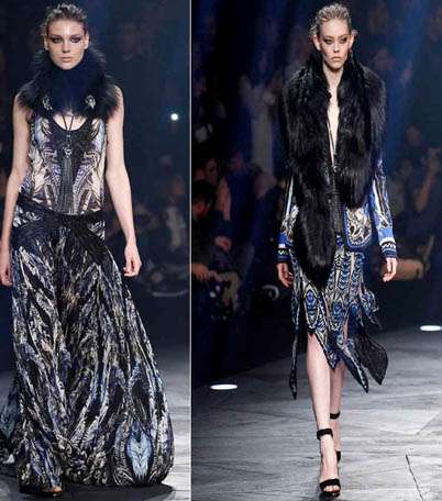 بالصور، إكتشفي تصاميم Roberto Cavalli لشتاء 2015