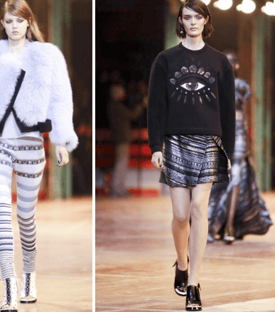 تألقي بتصاميم Kenzo لشتاء 2014