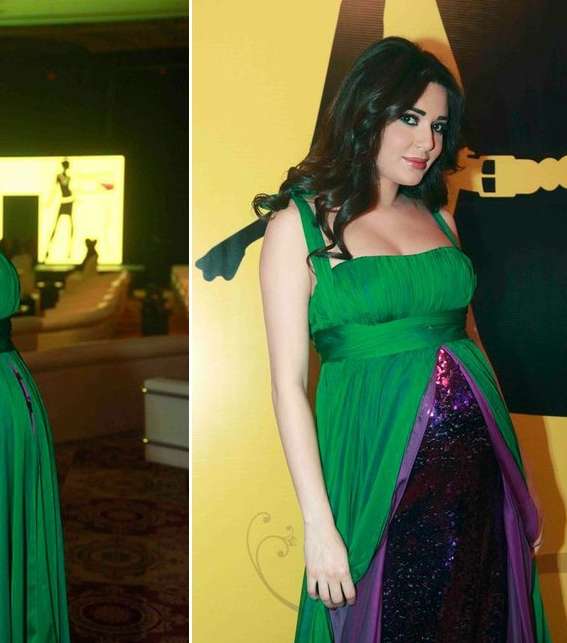 أناقة سيرين عبد النور في فترة حملها