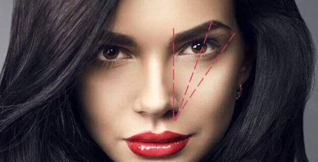 طريقة رسم الحواجب بالقلم