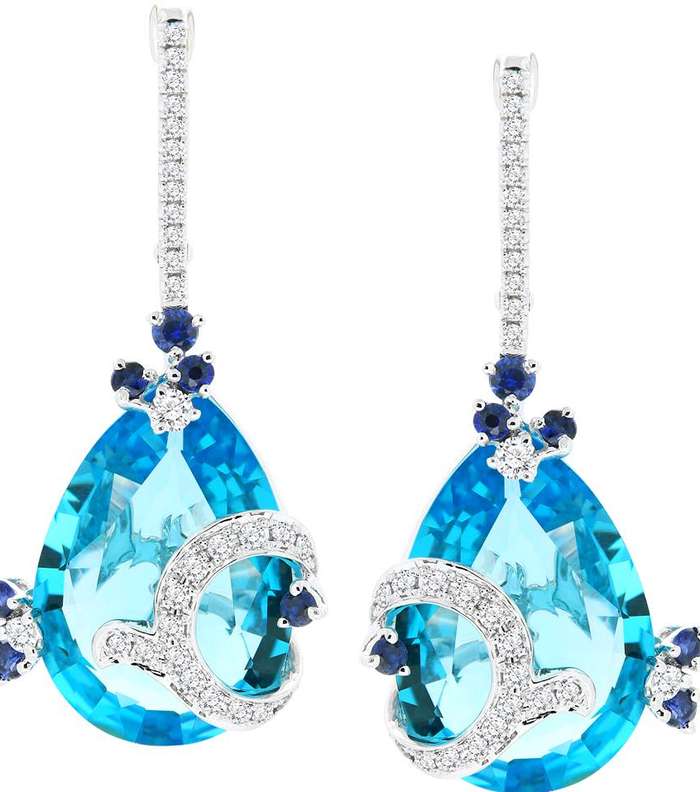 تأنقي في العيد بمجوهرات لازوردي