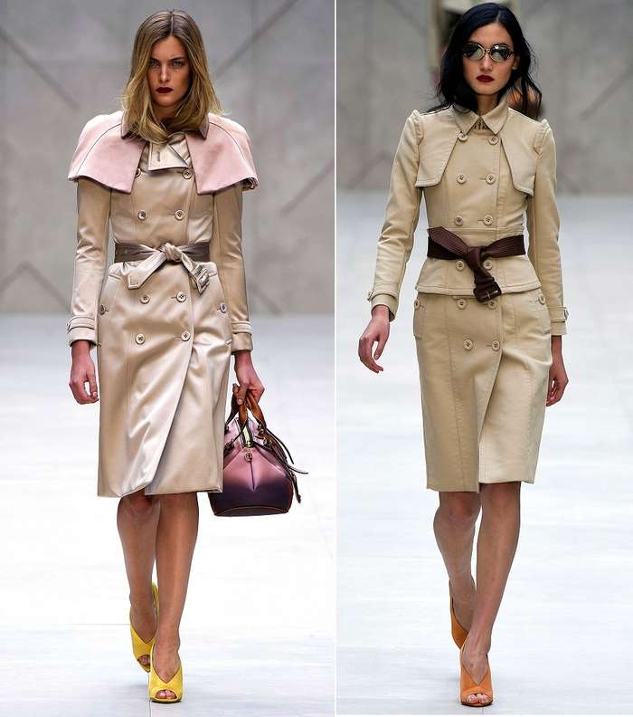 من أسبوع الموضة اللندني، إليك مجموعة Burberry لربيع 2013