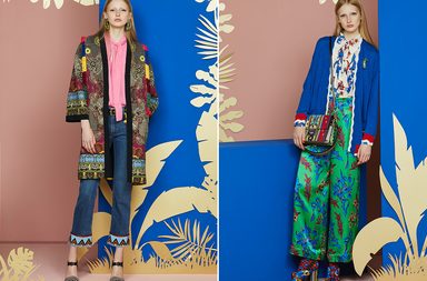 سترة الكيمونو او كنزة الكارديغان من Etro كروز 2018