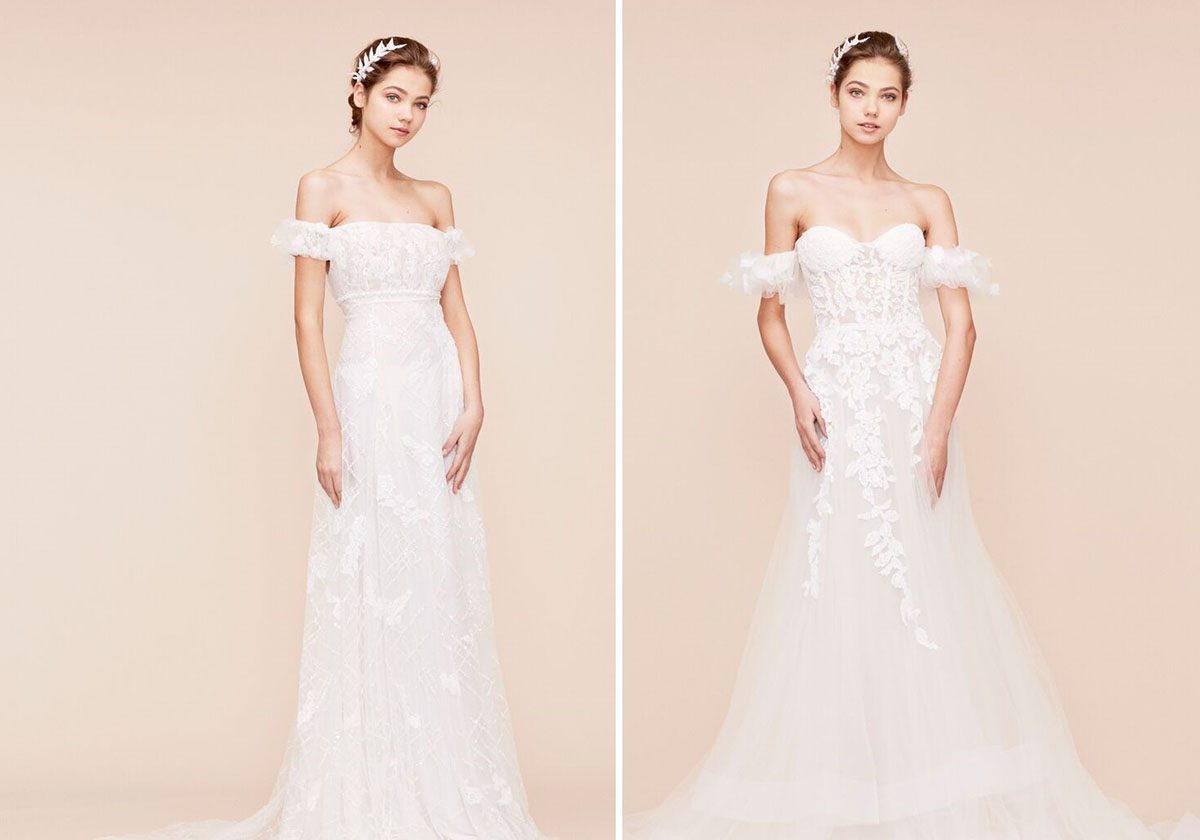 فساتين اعراس جورج حبيقة لخريف وشتاء 2019.