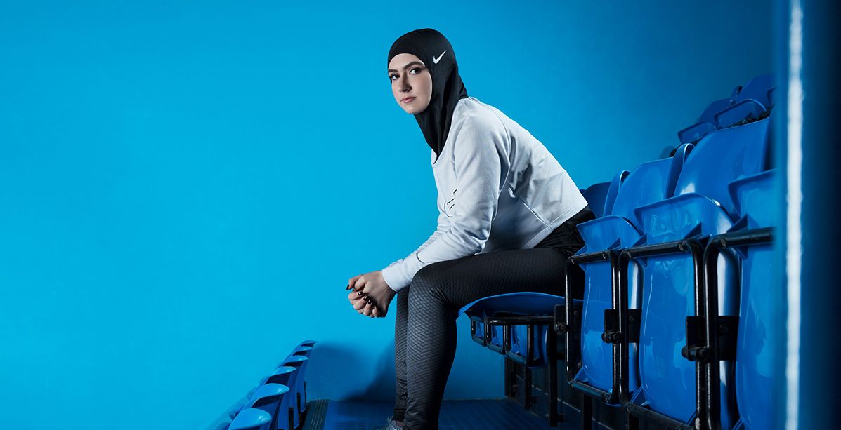 تعرفي على حجاب Nike Pro الرياضي