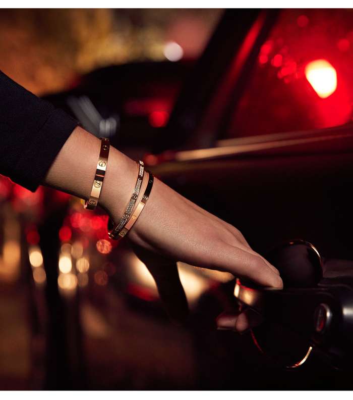 تصاميم مميزة من اساور Love de cartier