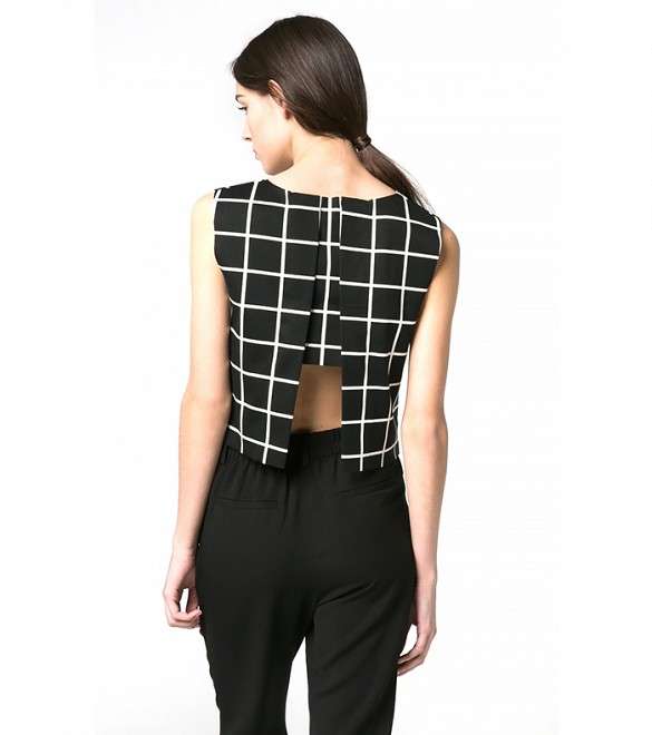 من صيحات موضة موسم صيف 2014، التوبات المفتوحة على الظهر