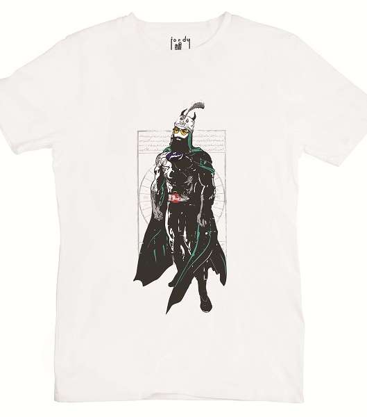 T-shirt مميّزة برسومات فنيّة من Jordy Design