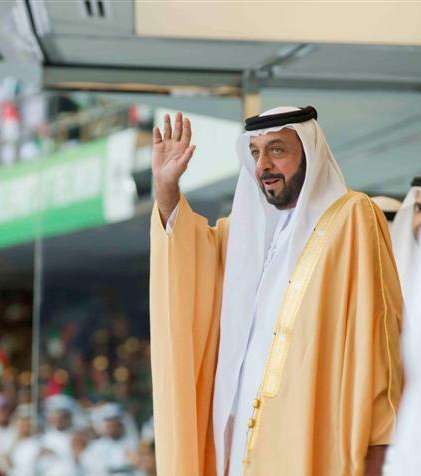الشيخ خليفة في اليوم الوطني الاماراتي