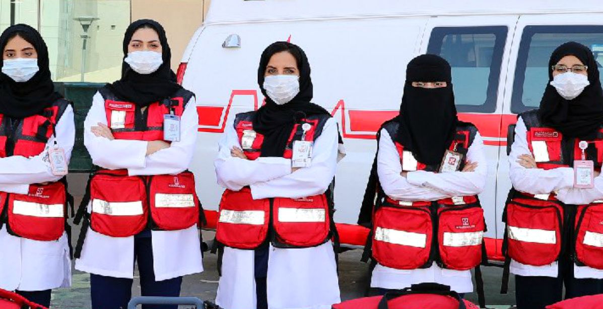 لأول مرة في المملكة مستشفى كبرى توظف فريق إسعافي نسائي في الرياض 