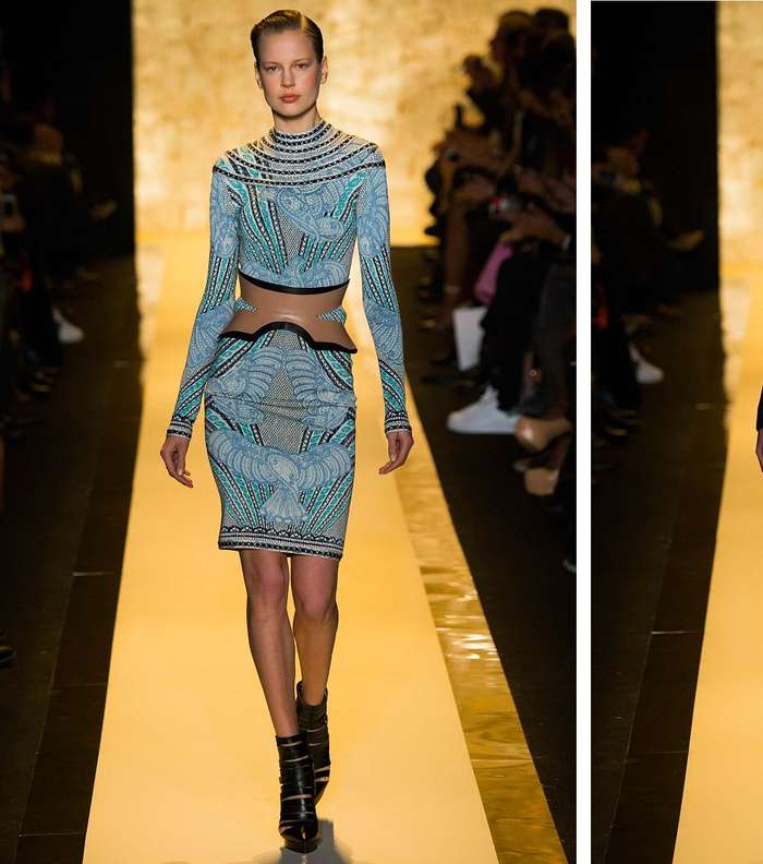 من توقيع Herve Leger، اليك هذه الازياء لشتاء 2016