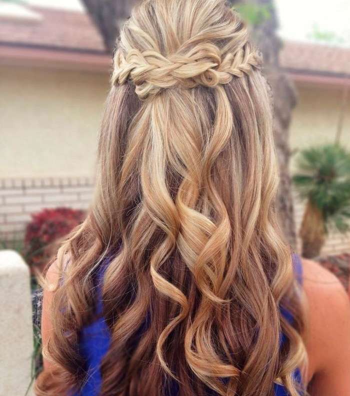 صور احدث تسريحات فير للشعر الطويل