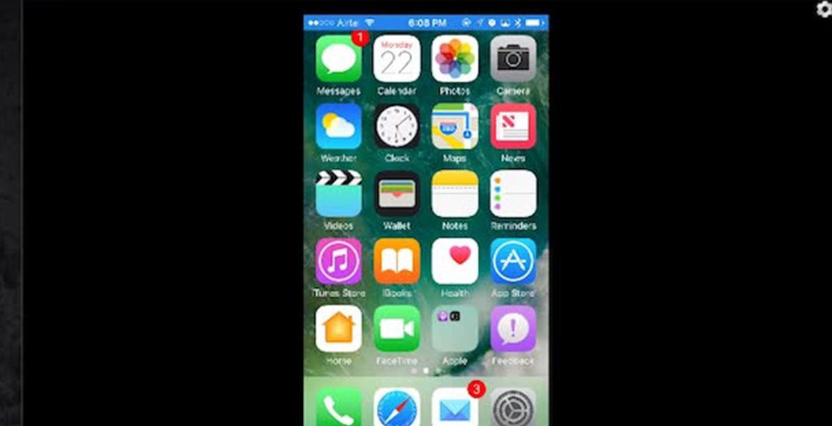 برنامج انعكاس الشاشة للايفون على الكمبيوتر