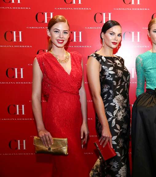 اجمل ازياء كارولينا هيريرا تكتشفينها من حفل الدار في وسط بيروت