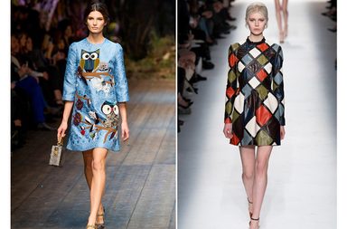 بالصور، إكتشفي موديلات الفساتين الرائجة في شتاء 2015