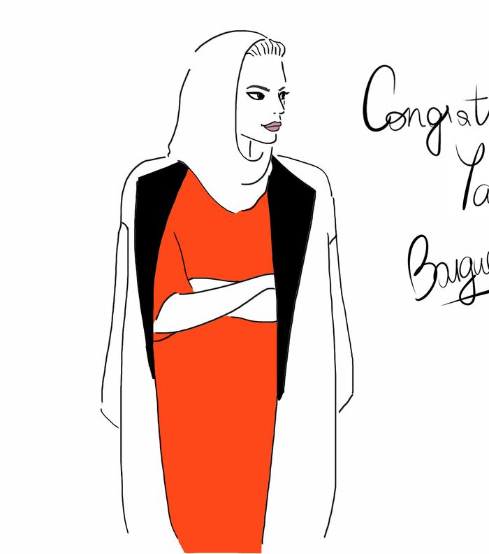 المصممة فايزة بوغيسا ترسل لياسمينة أجمل الكلمات