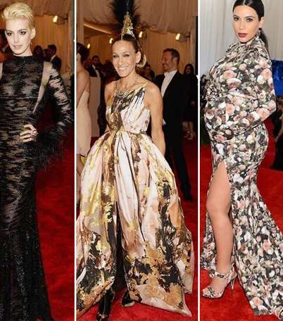 أسوأ الفساتين في حفل Met Gala 2013