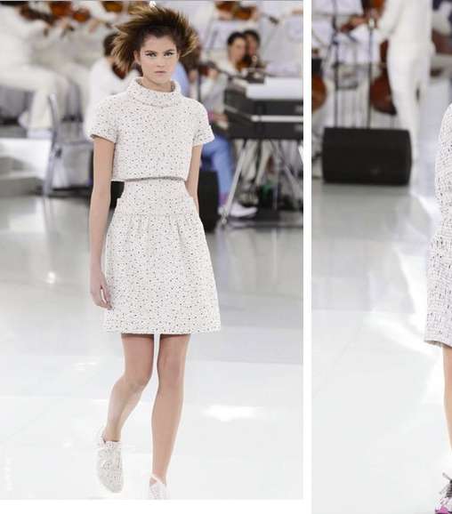 إختاري أجمل الأزياء لصيف 2014 من مجموعة Chanel للأزياء الراقية