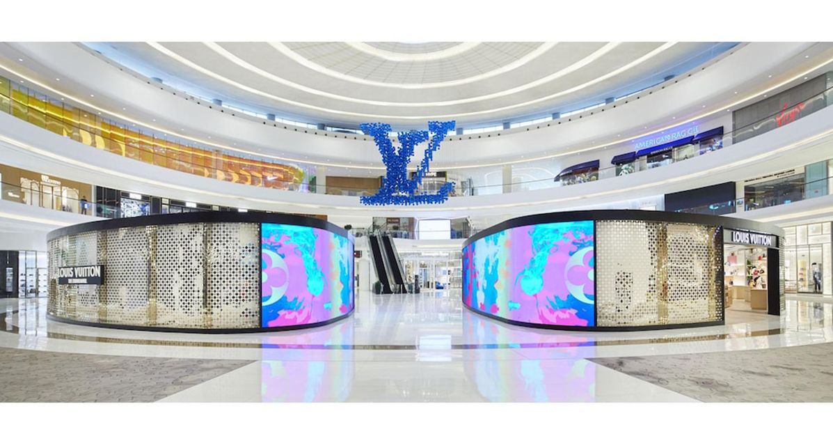متجر موقّت لدار Louis Vuitton في دبي