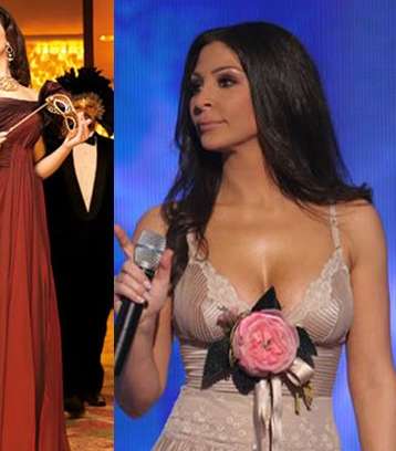 النجمة اللبنانيّة إليسا في تصاميم إيلي صعب