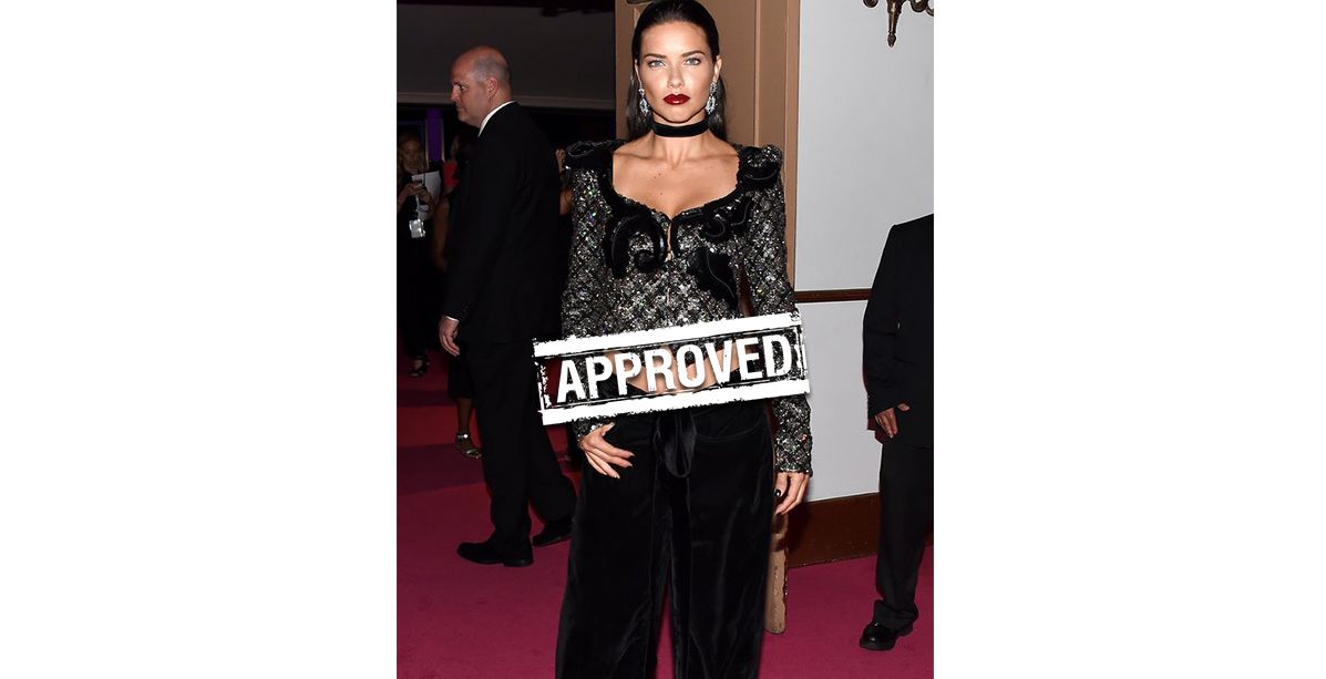 أدريانا ليما خلال حفل الـ CFDA 2016