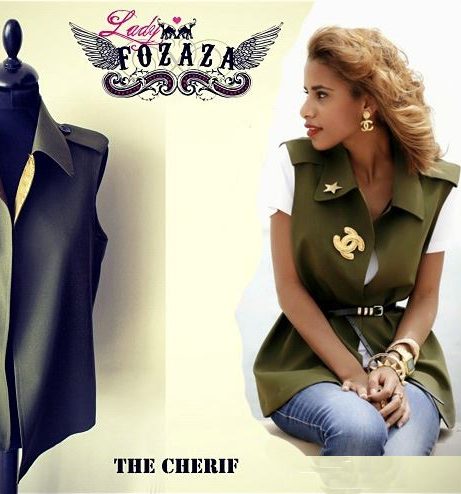 اعتمدي موضة الملابس العسكرية من خلال بليزر ليدي فوزازا