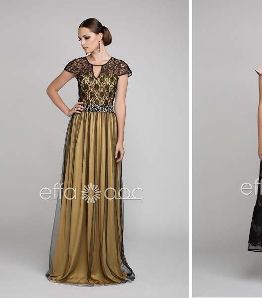 صور أبرز الفساتين من مجموعة Effa الحديثة