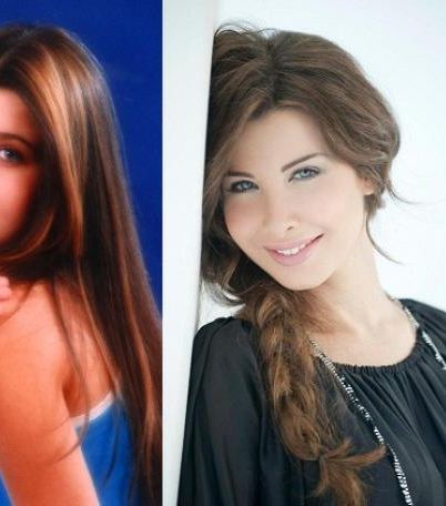 نانسي عجرم قبل عمليّات التجميل