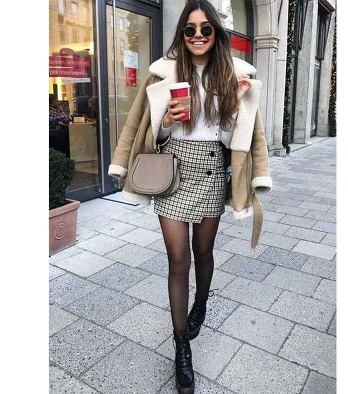 تنانير قصيرة شتوية
