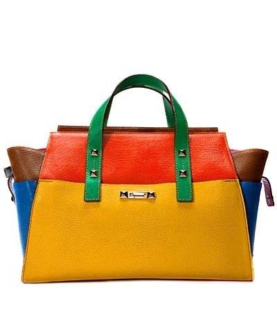 اختاري لربيع 2013 حقيبة dsquared2 الجديدة بموضة الـ Color Blocks